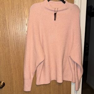 Express Blush Turtleneck Sweater